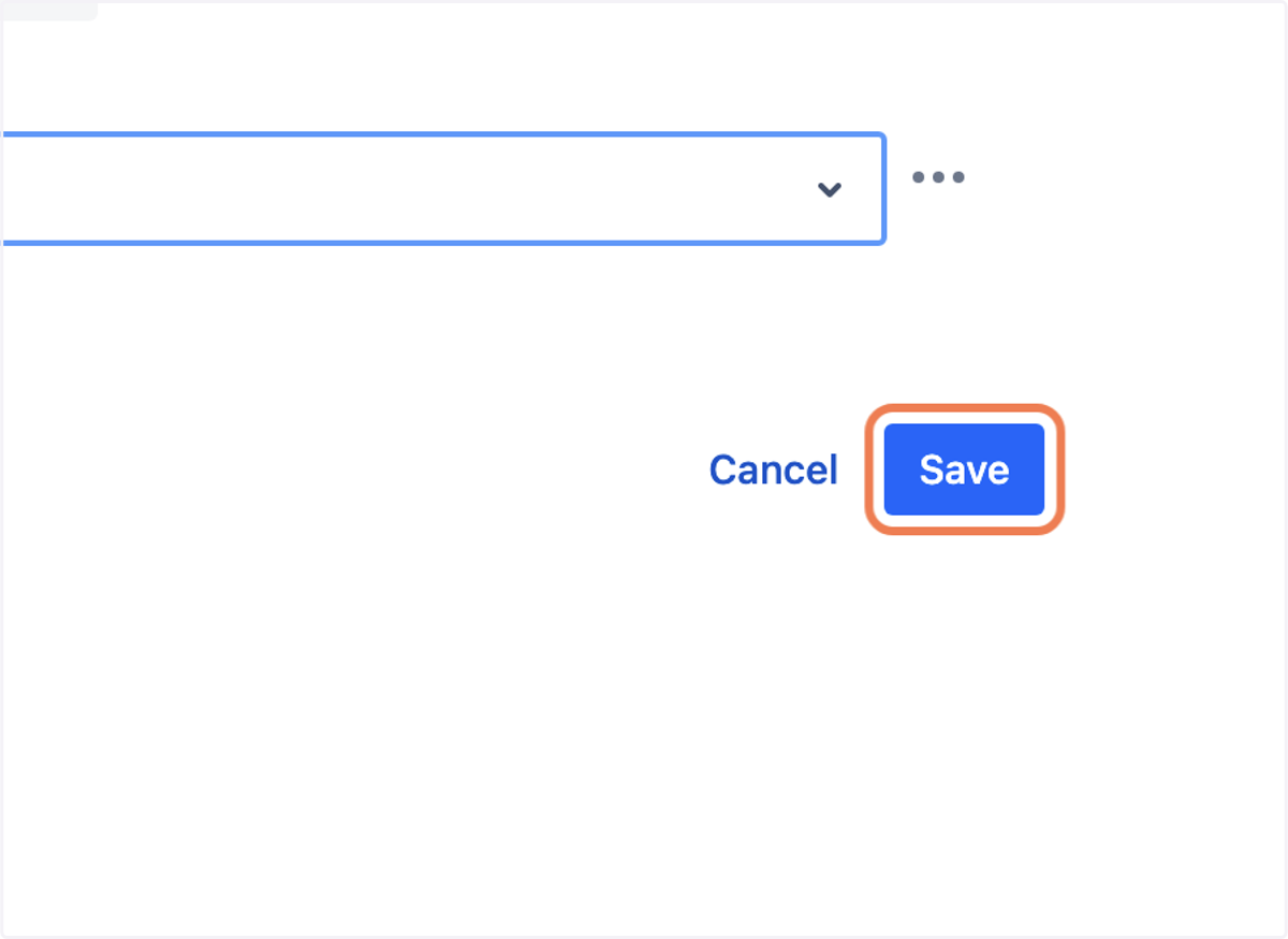 Click on Save