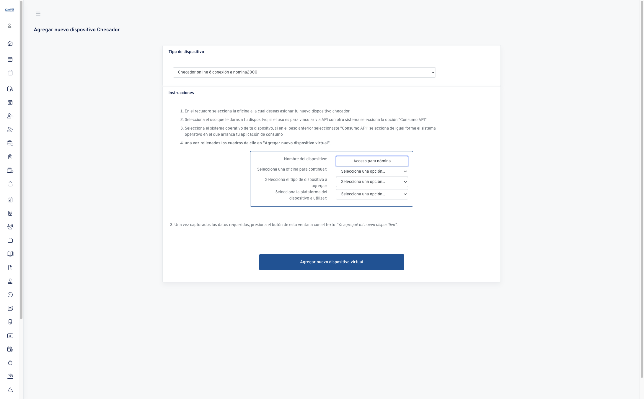 Escribe un nombre para identificar el "token"