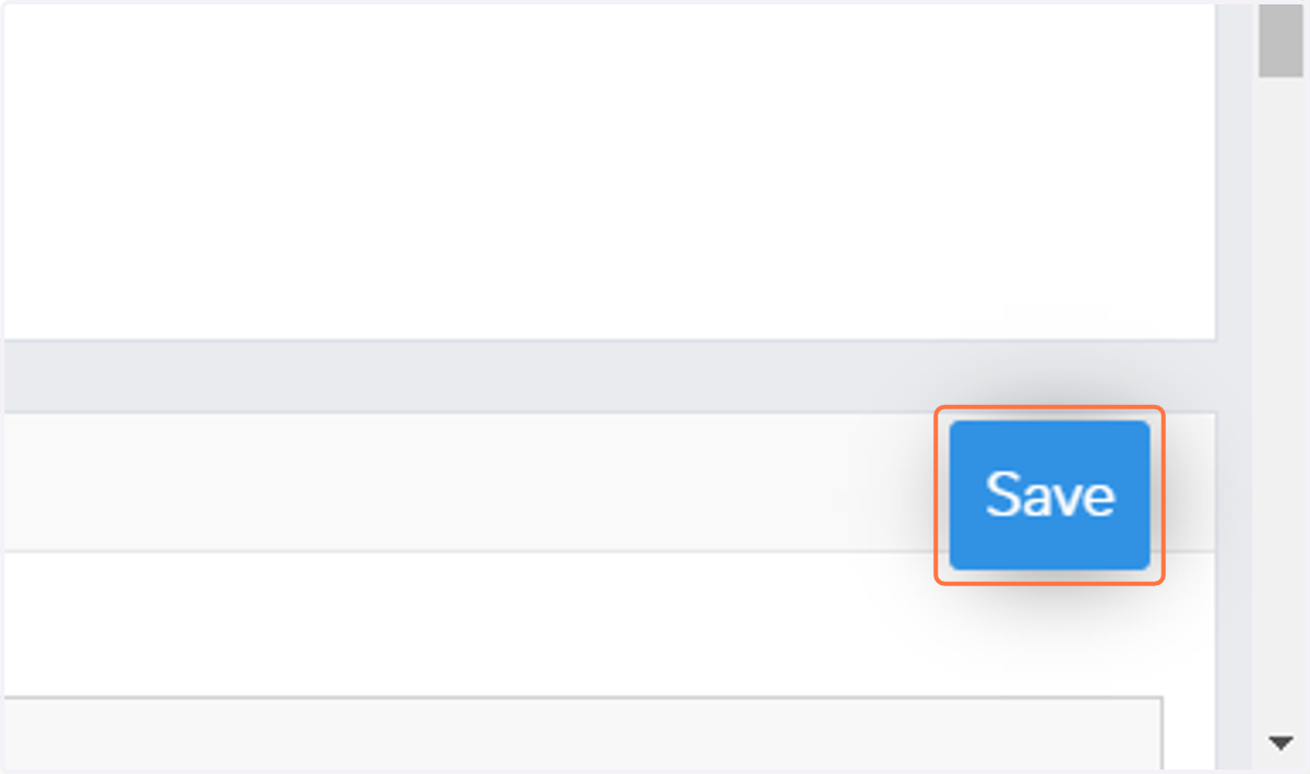 Click on Save
