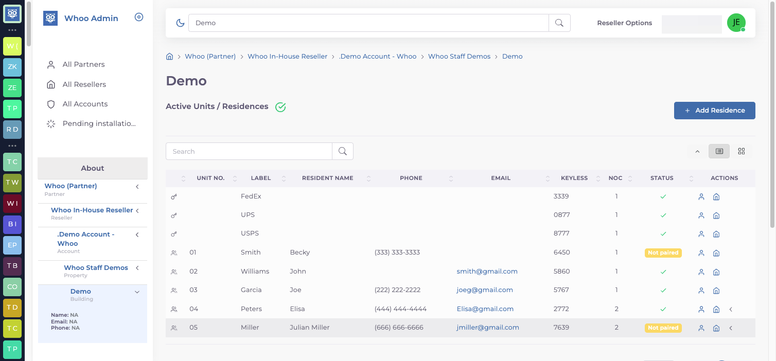 Number of contacts (NOC) now indicates the change