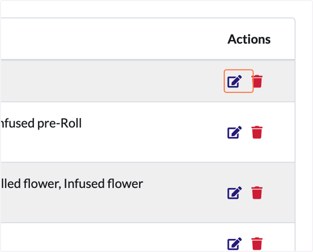 Identify the Collection that you want to update. Click on its edit icon.