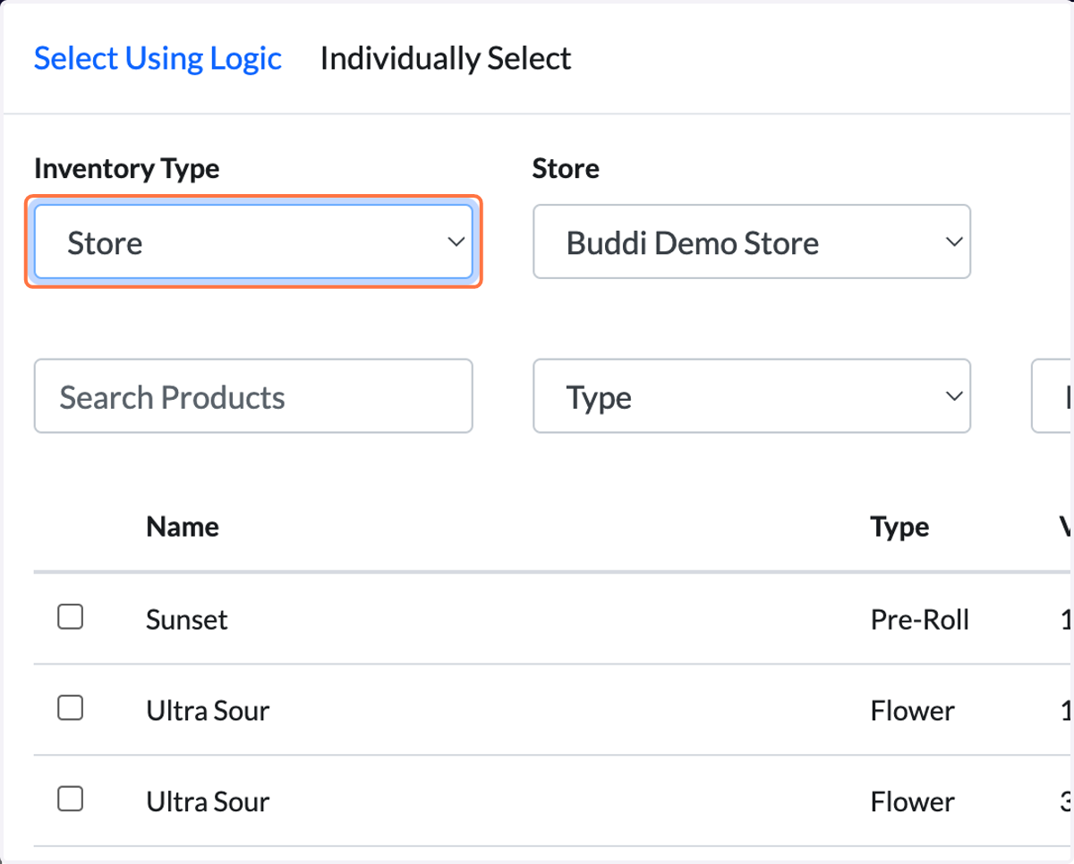 This will reveal the full product list so that you can select more products for the Collection.
