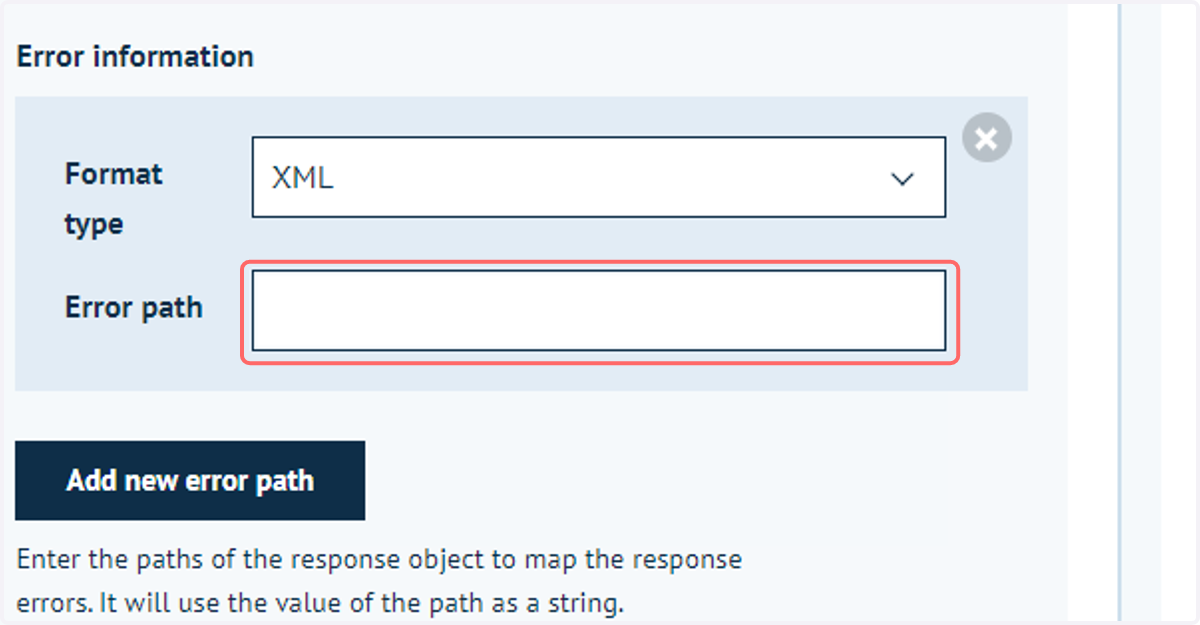 Additional path fields