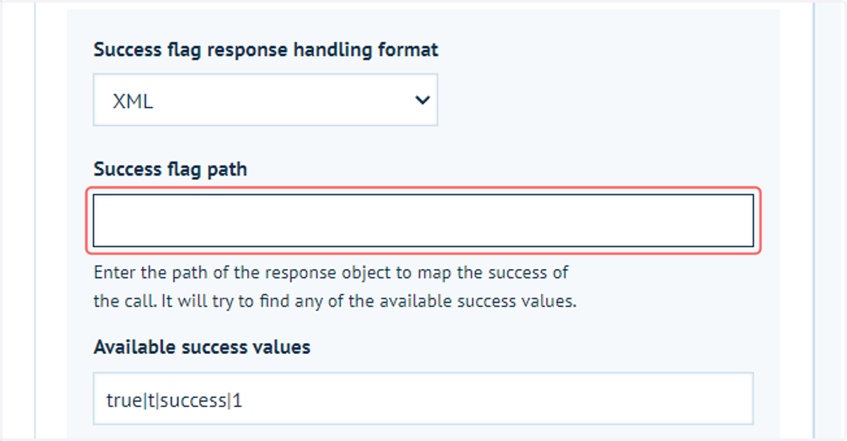 Success Path Flag