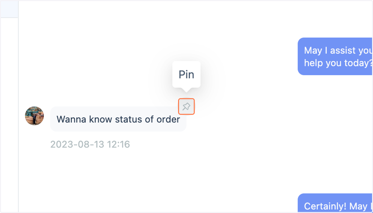 How to Pin Messages