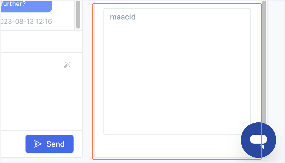 Contact Notes Field