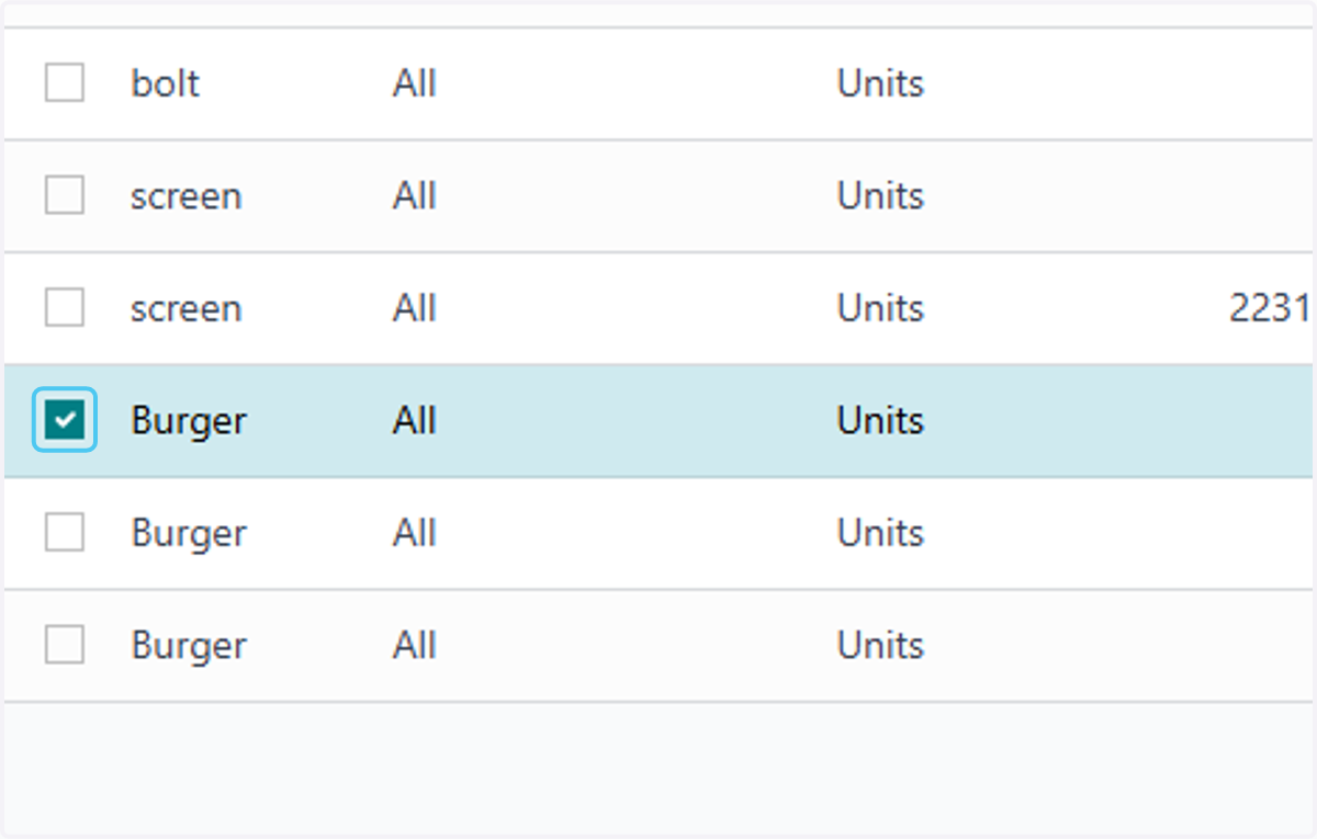 Select the Material Request line from that you want t create the Purchase request