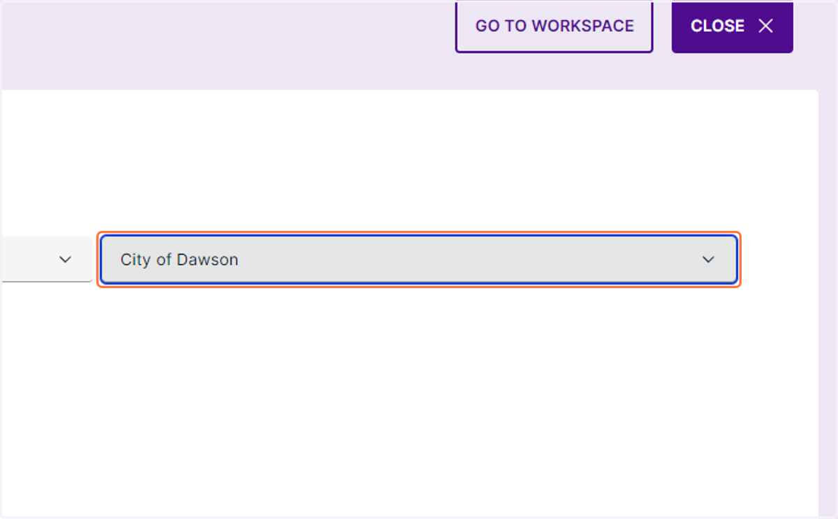 Select City of Dawson from Municipality