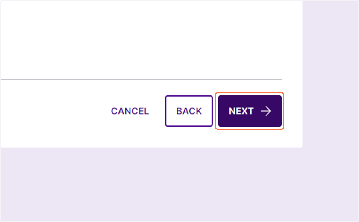 Click on NEXT