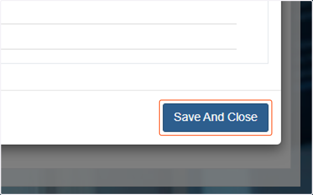Continue this process until you have added the required outcomes, criteria/sub-criteria, work windows and required resources.