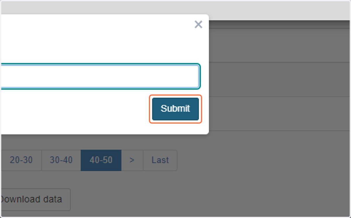 Click on Submit