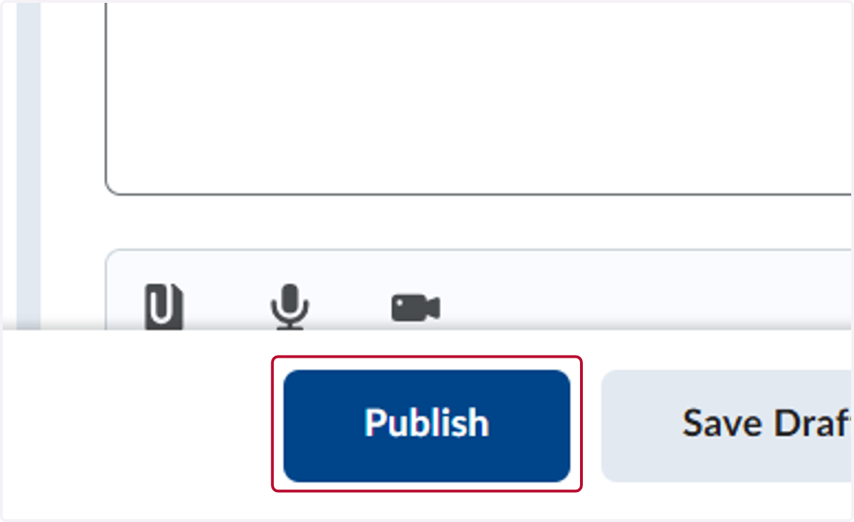 Click on Publish when you are done grading.
