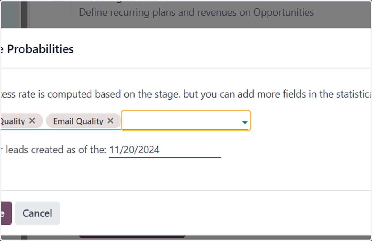 Click on dropdown trigger