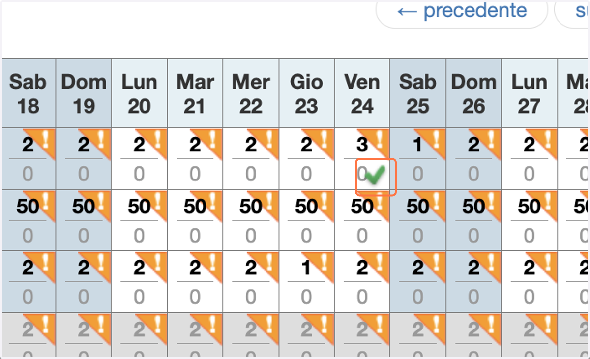 Il segno di spunta verde confermerà l'avvenuto aggiornamento.