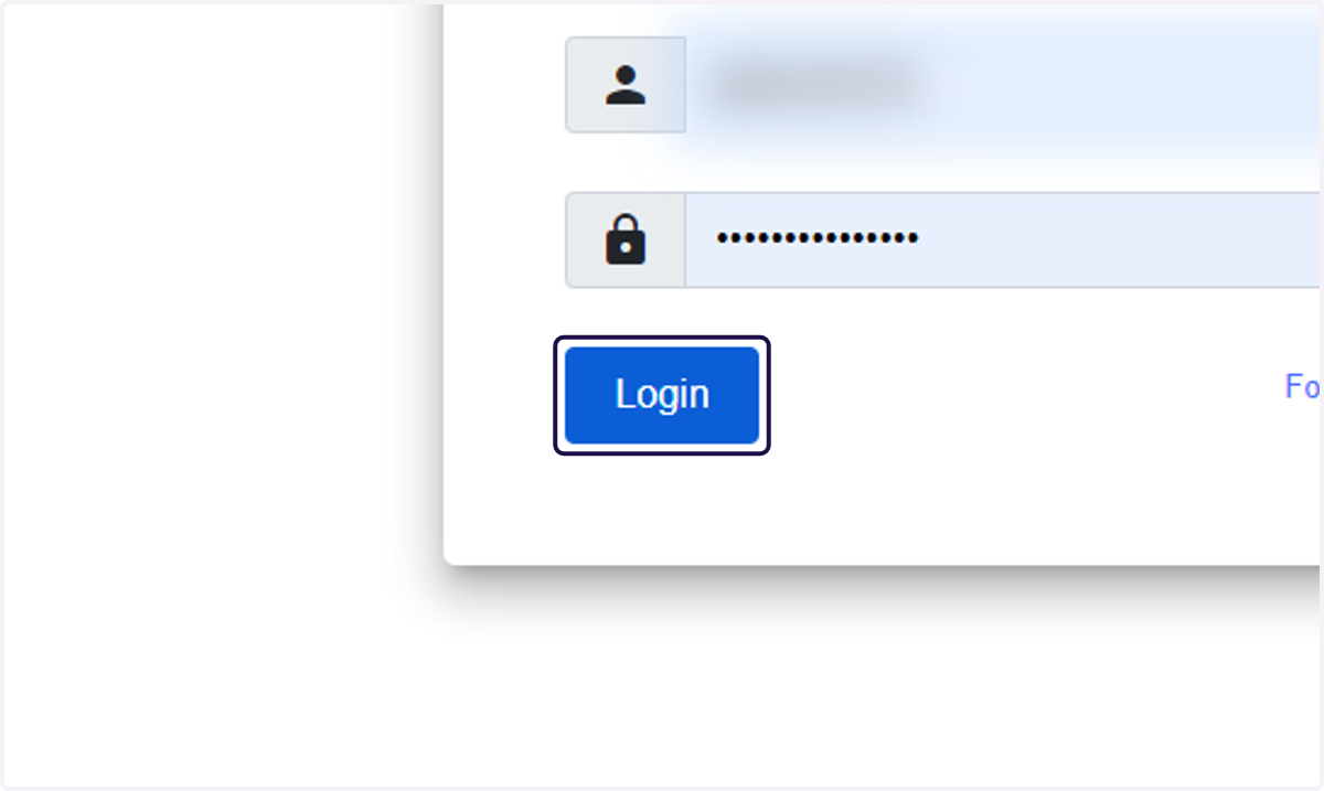 Click on Login