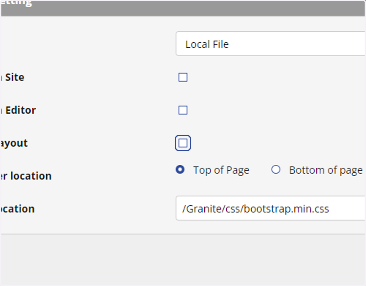 Specify Render Location