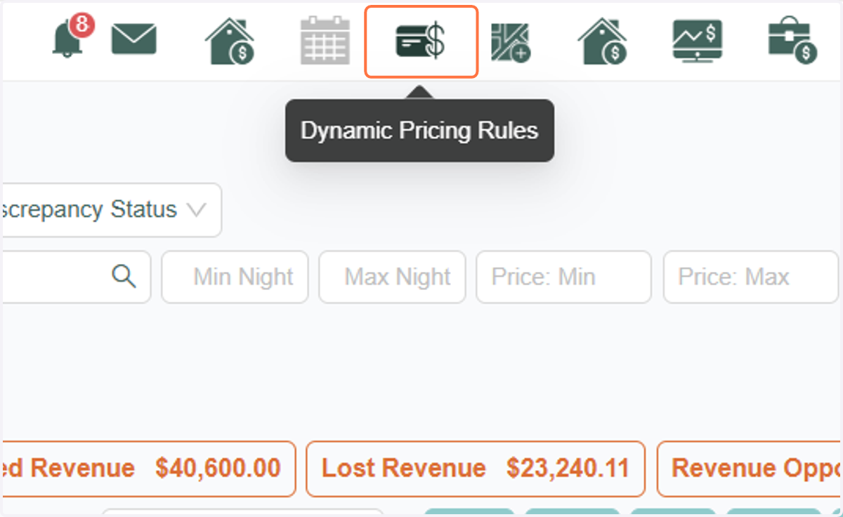 Click on Dynamic Pricing Rules