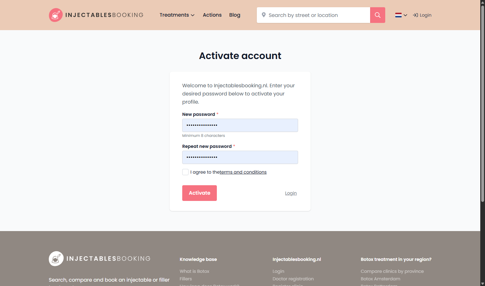 Enter your password Typ het wachtwoord in.