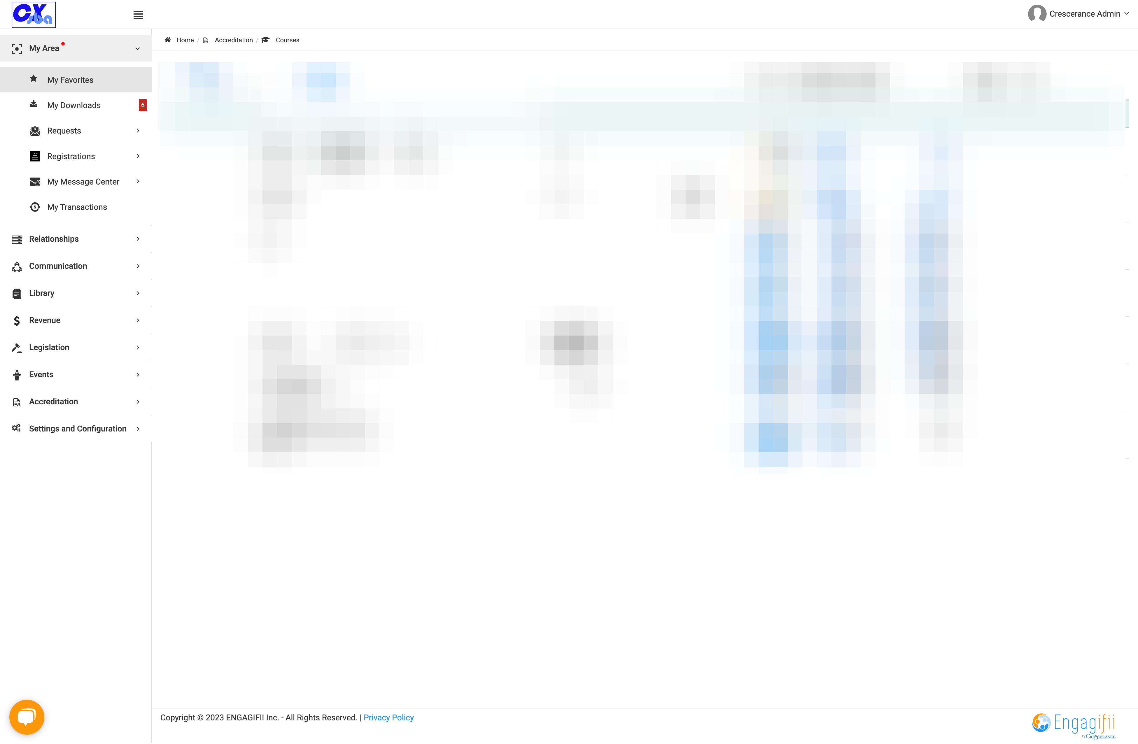 Click on My Favorites