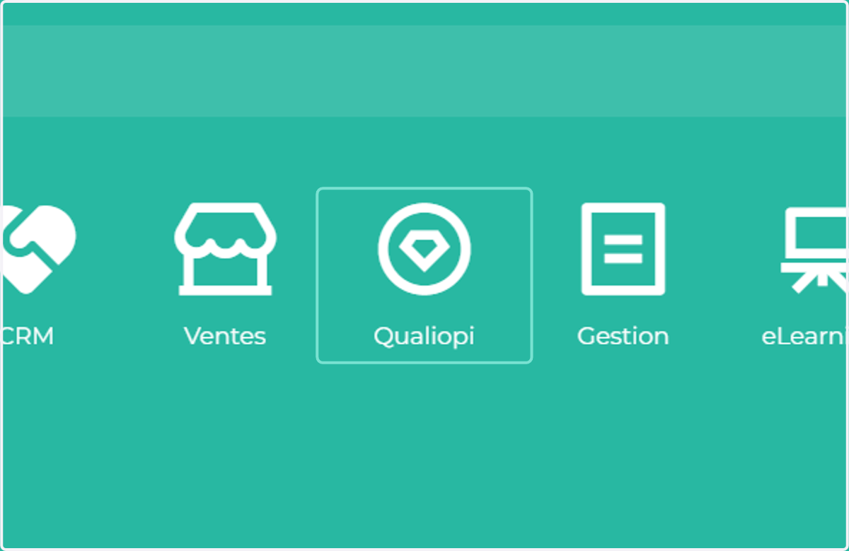 Cliquer sur Qualiopi