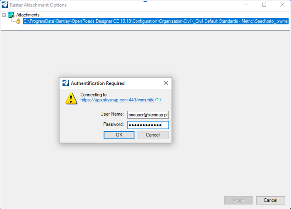 Wpisz ponownie ten sam login i hasło