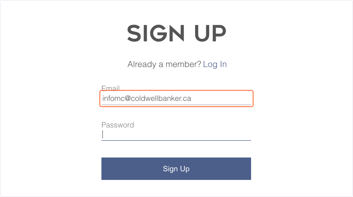 Type your email