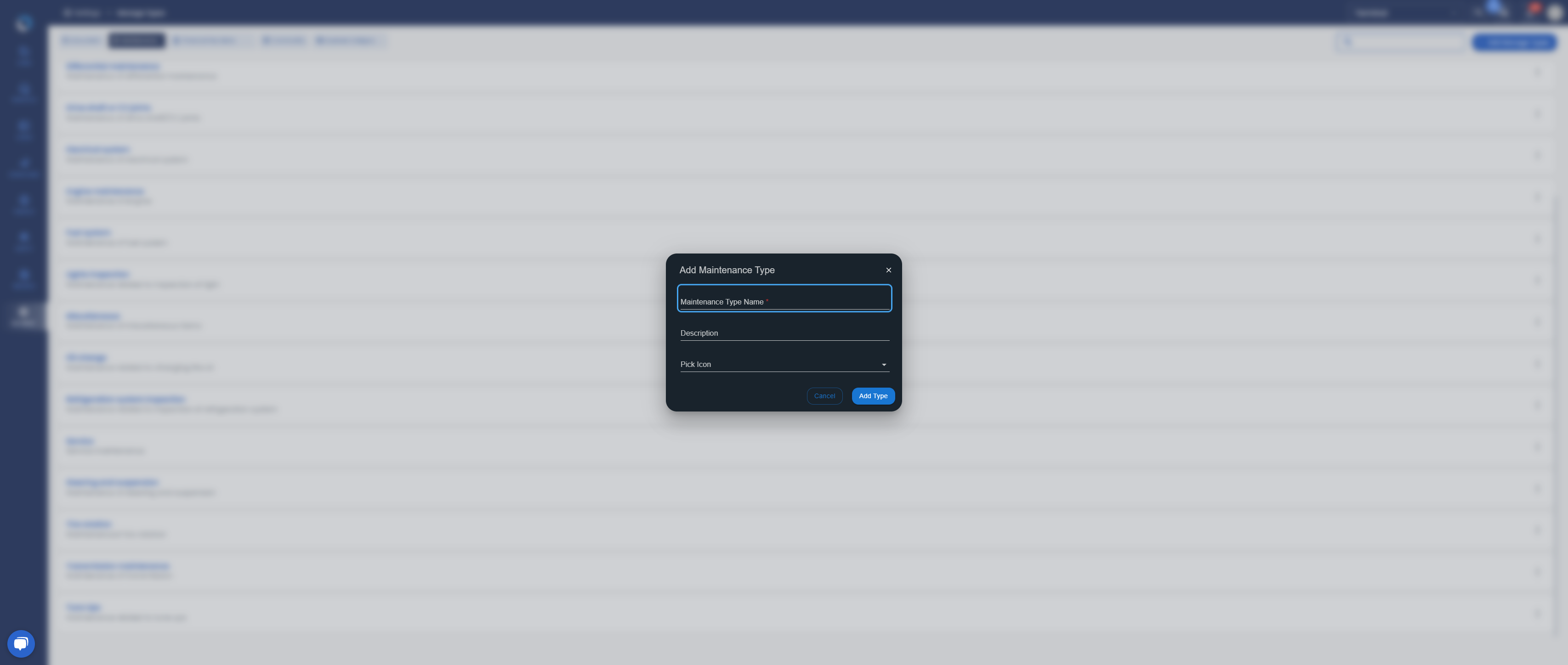 Click on dialog