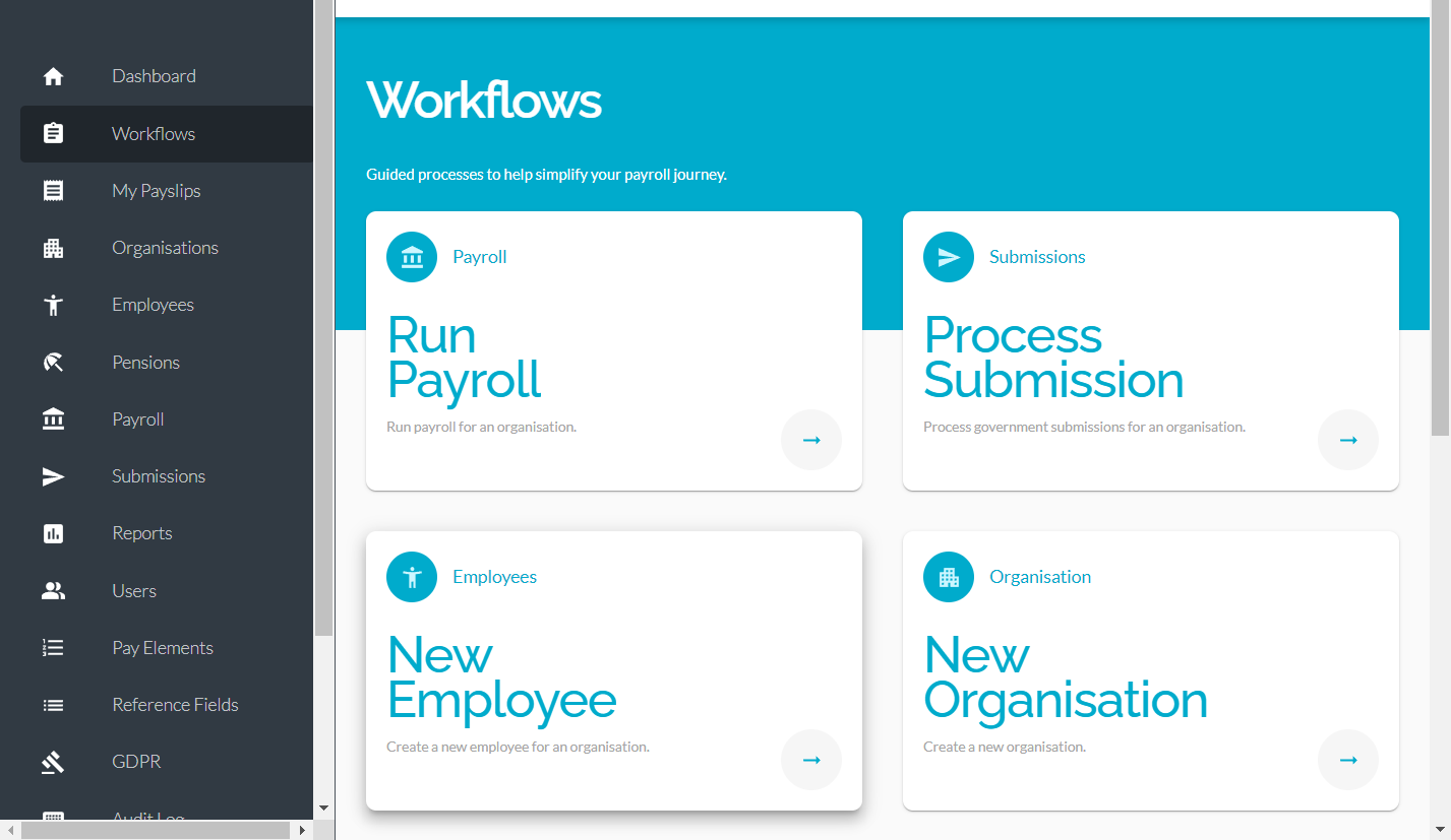 Click on New Employee