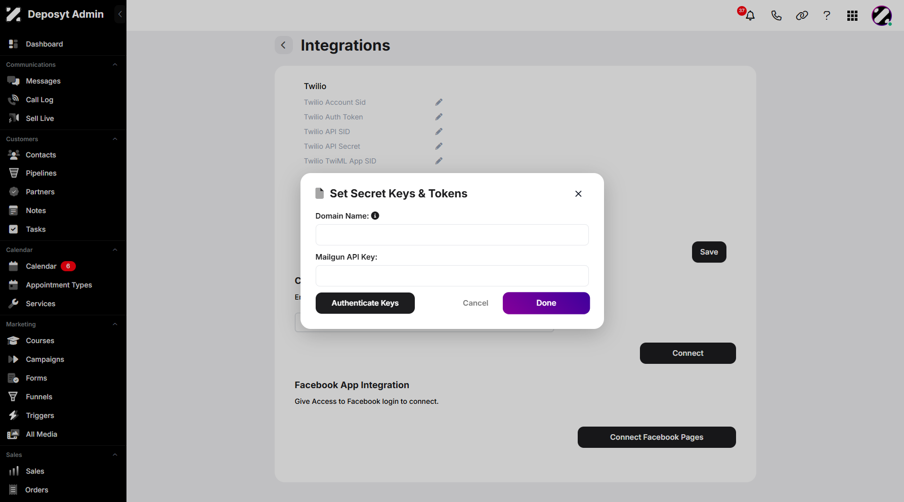 Step 8: Once everything is set and verified, click Done to save and apply the changes.