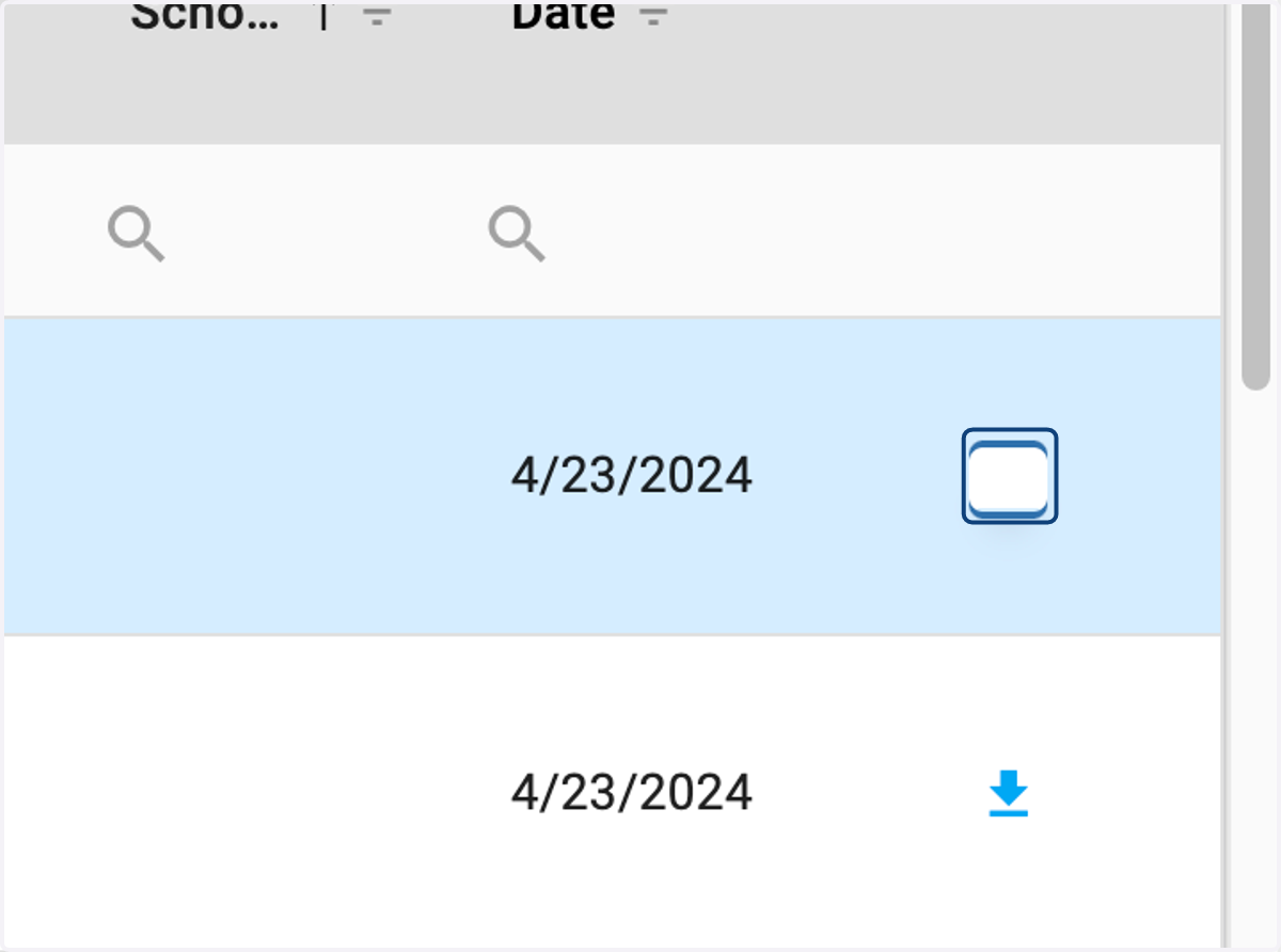 Click on Download icon for DSR District file (Summative ACCESS)