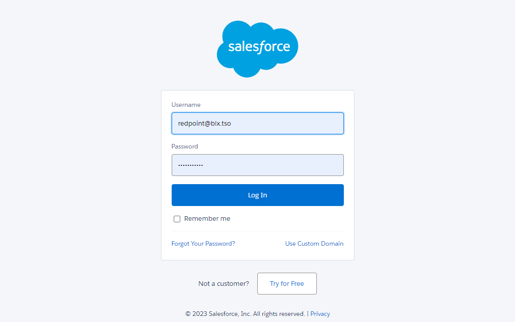 Click on Username