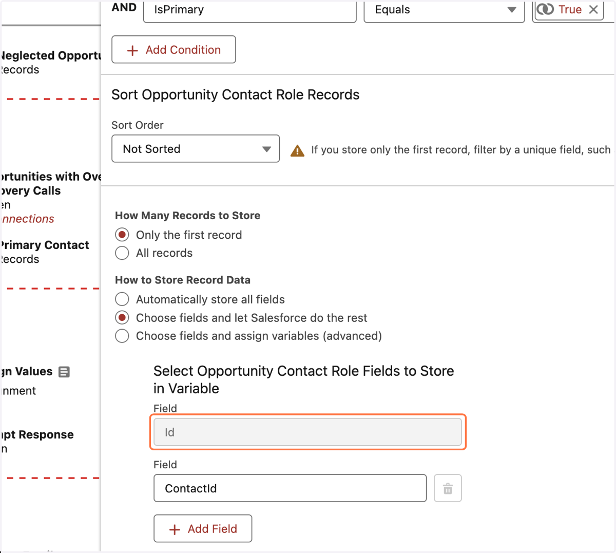 Get Primary Contact from Opportunity Contact Role continue