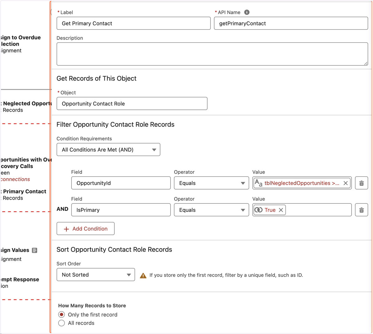 Get Primary Contact from Opportunity Contact Role