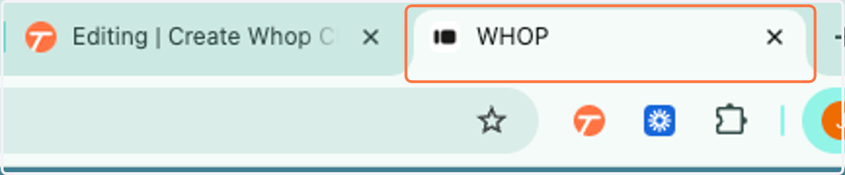 Click on your Typeform on your taskbar