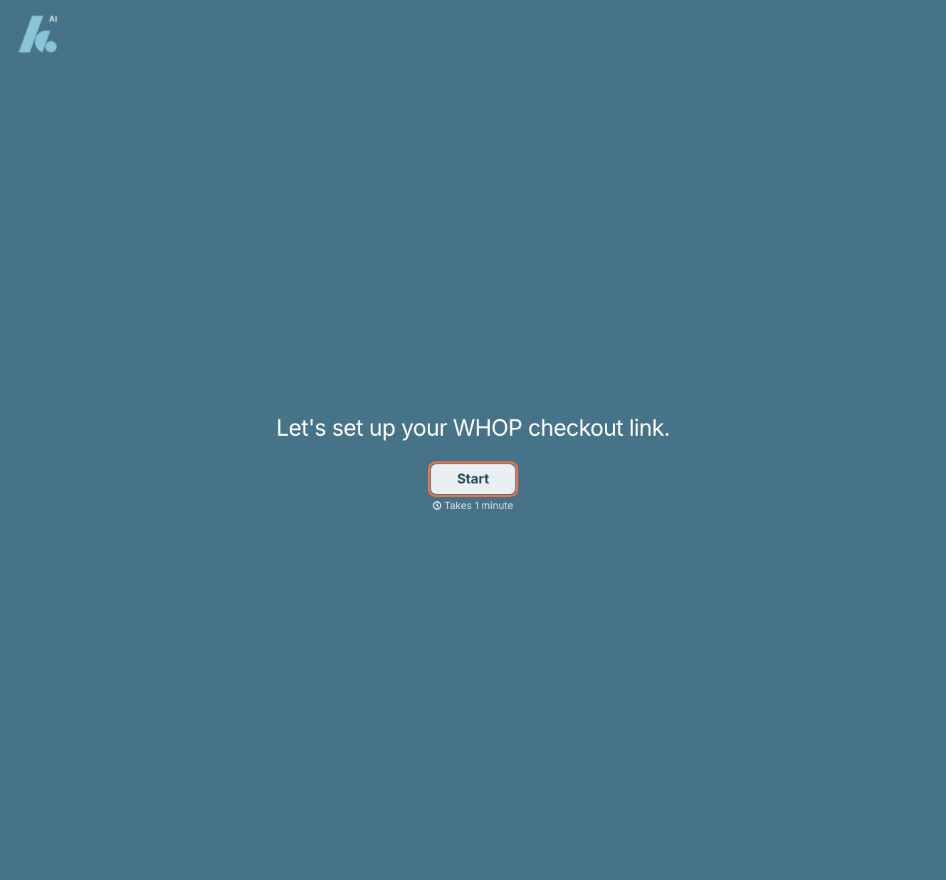 Click on Start