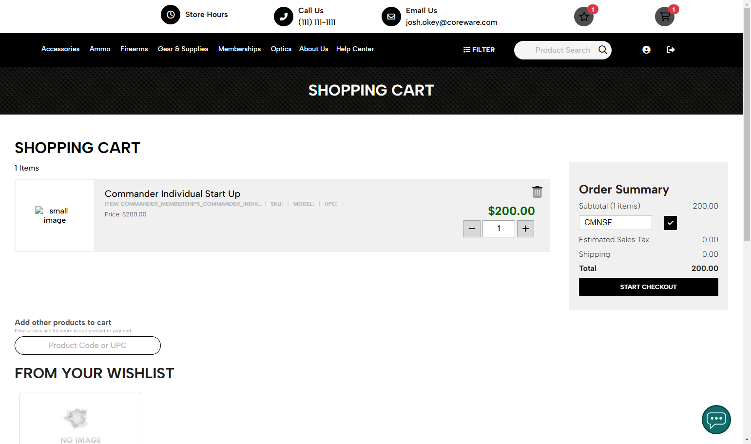 Promo Code