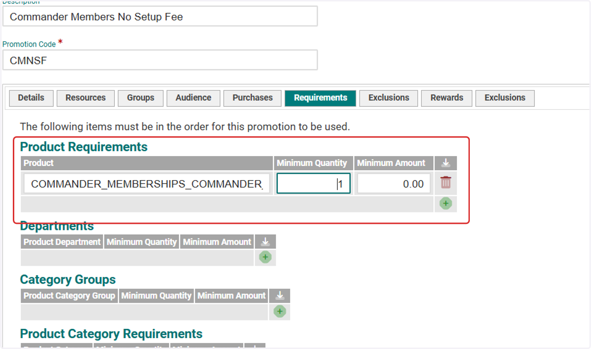 Product Requirments