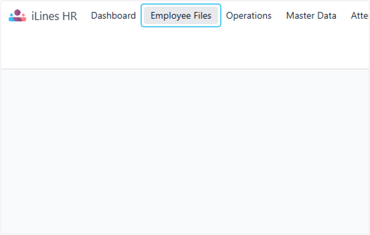 Click on Employee Files