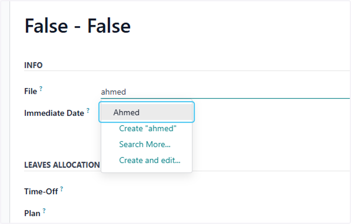 Click on Ahmed