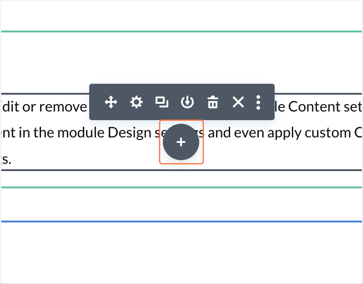 You can add another box!
