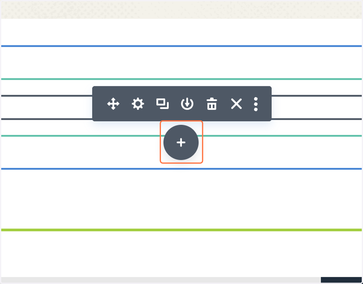 Click on the add icon