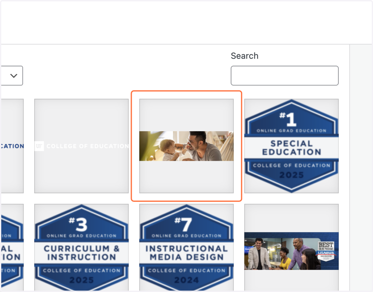 Pick a featured image (this will be your wp card)