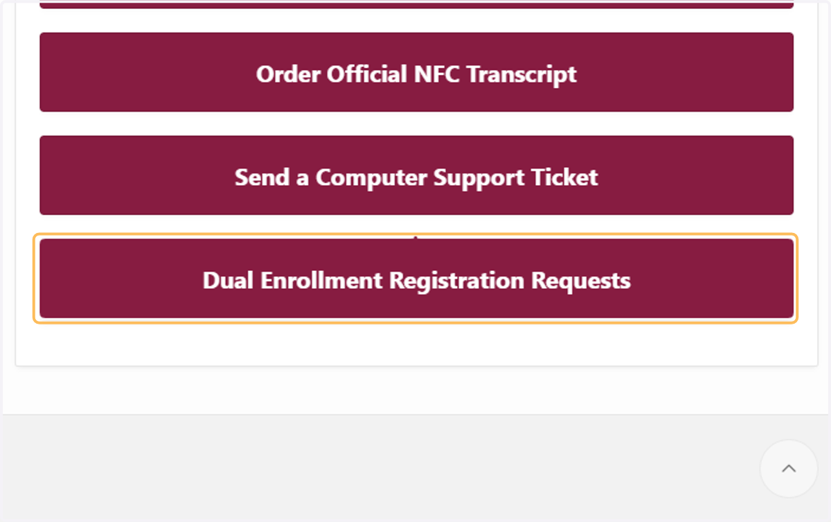 Open the Dual Enrollment Registration Form