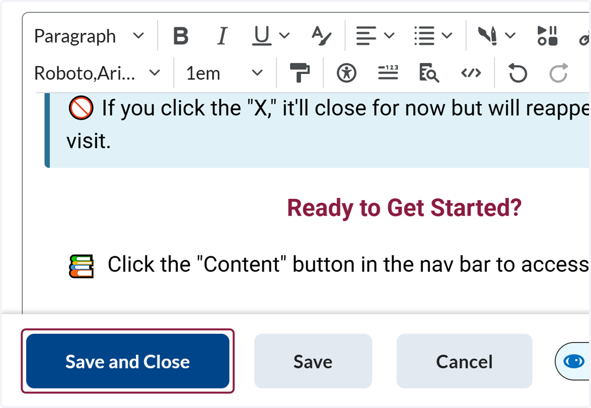 Click on highlight