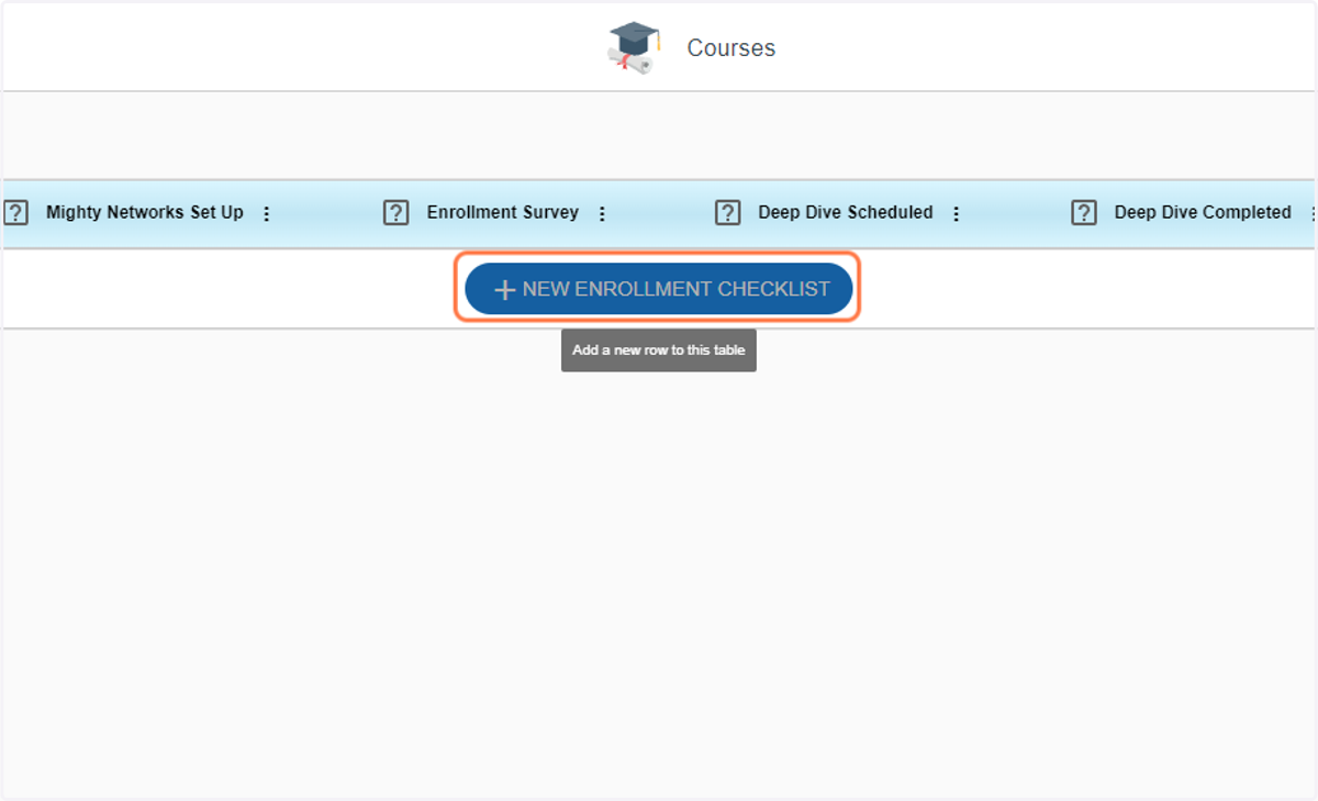 Click on New Enrollment Checklist