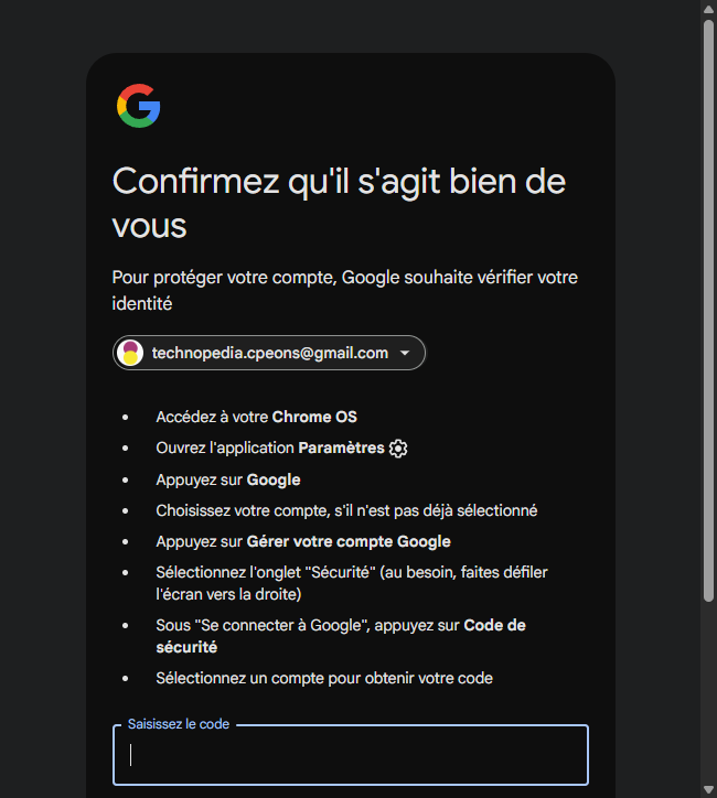 Confirme que c'est bien toi...