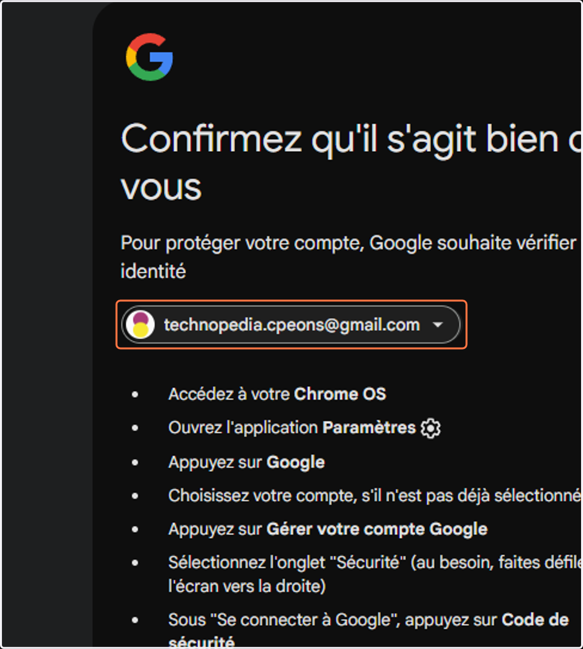 Confirme que c'est bien toi...