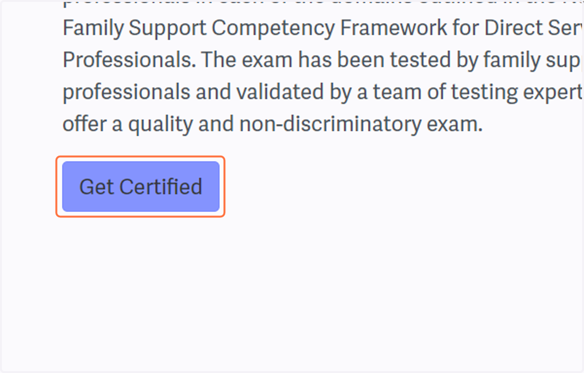 Get Certified