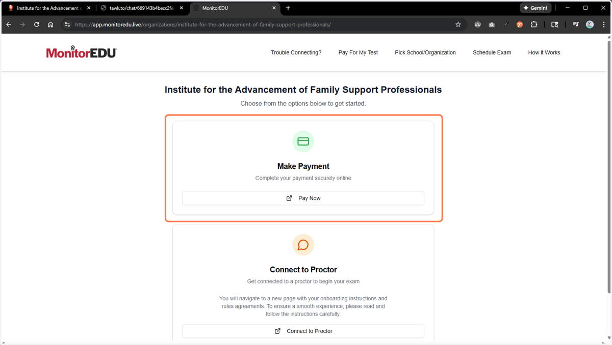 Make Payment