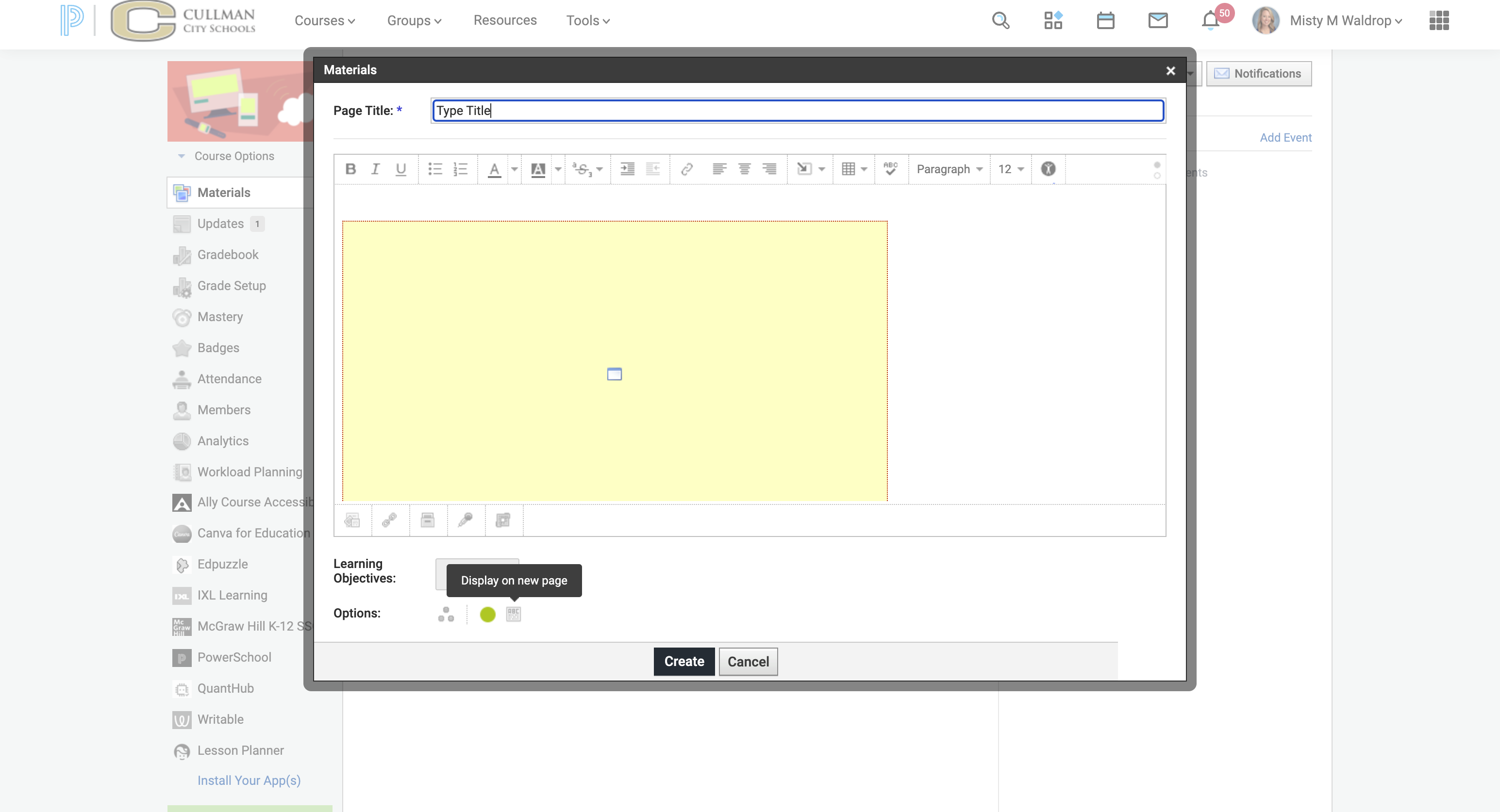 Change to Display inline